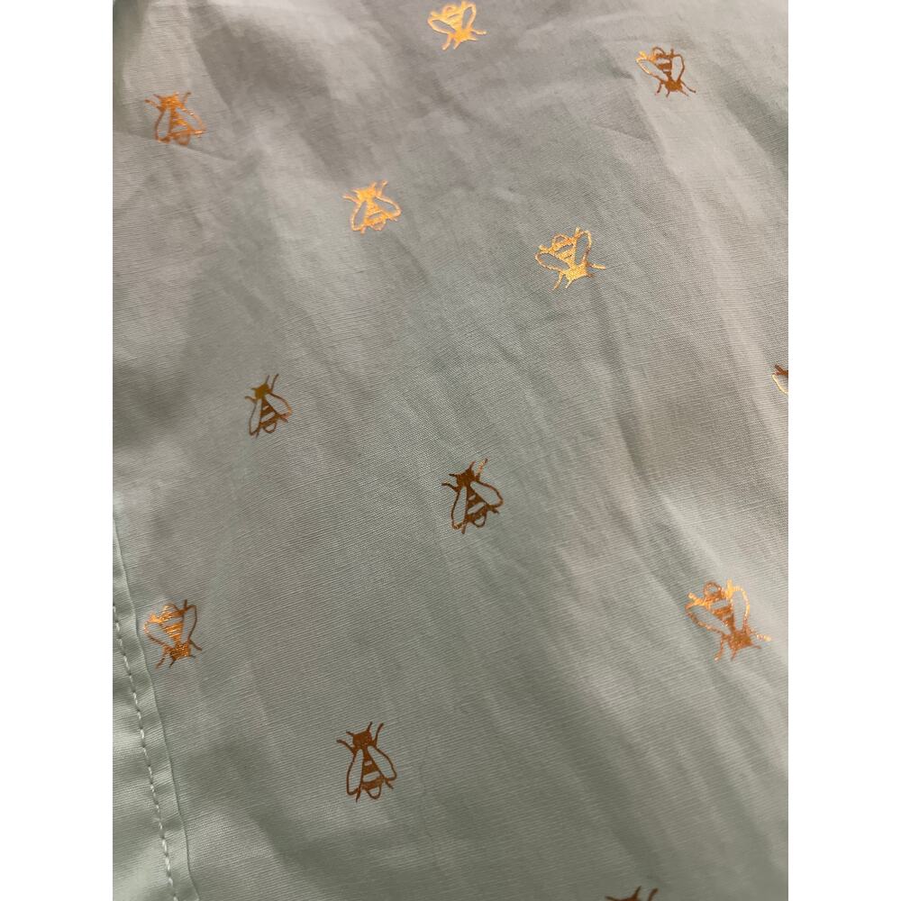 Drill Clothing Mens Slim Fit Mint Short Sleeve Gold Bumblebee Shirt XL NEW - Picture 9 of 9